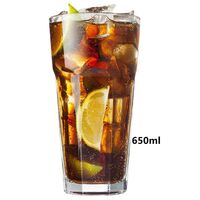 20oz 650ml Wholesale Big Water Glass Drink Beer Juice Milk Cup