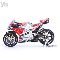 Maisto 1/18 Die Cast Model Motorcycle Yamaha 2018 GP Racing - Vinales Motorcycle Racing Model Toy Motorcycle CARMCK