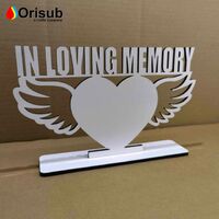 New to Sublimation MDF in Love Memory Slab for Heat Transfer
