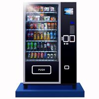 Outdoor vending machine combination wifi smart touch screen vending machine/medical vending machine/coffee vending machine