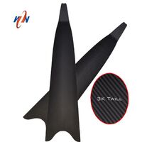 High Quality Full Carbon Fiber Harpoon Diving Long Fins Swimming Fins