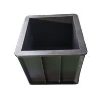High quality 150mm cube plastic mold for concrete