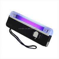 New Handheld UV LED Light Torch Light Portable UV Banknote Checker Banknote Detector