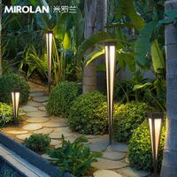 2020 Amazon Bestseller 3/5/10/12W Solar Light Outdoor Waterproof LED Garden Light RGB Path Lighting Decoration