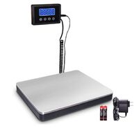 High Precision Shipping Scale 360 ​​lb, Stainless Steel Heavy Duty Postal Scale with Timer/Stand/Tare