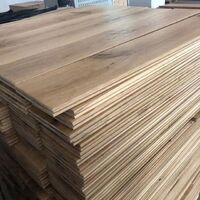 6" wide natural oiled European oak hardwood floors
