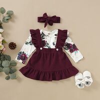 Best Clothing Sites Kids Baby Girls Fall Coat Jumpsuit Ruffle Sleeves for Toddlers