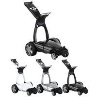 DE Real Quality Stewart Golf X9 Follow - Signature Range Electric Cart w/ Remote Control & Extra Battery