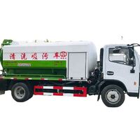 Manufacturers sell Dongfeng D6 cleaning and vacuum trucks, medium size cleaning and vacuum trucks