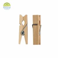 Amazon Popular Wooden Clothespin Pin Clips in Different Sizes