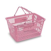 Pink Shop Grocery Hand Basket Customized for Big Box