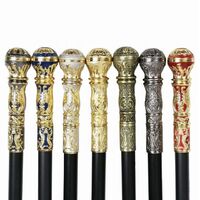 Fashion walking stick men's party decoration walking stick men's luxury walking stick elegant alloy handle walking stick