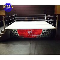 MMA ONEMAX Hot Selling 4.5x4.5 Wrestling Ring Rotating Pads Boxing Ring Professional Wrestling Ring