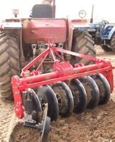 hot selling agricultural tractor used heavy duty 2,3,4,5,6,7 disc plow, disc cultivator, high quality disc plow