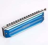 EASTTOP EAP-16 New sale 16 hole professional musical instrument chromatic harmonica blue factory mouth organ