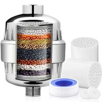 Amazon Hot Sale 12/15/17 Stage Vitamin C/E Chrome Finished Shower Filter/Shower Water Filter