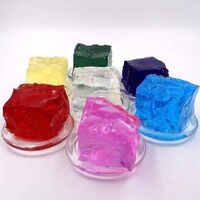 Hot sale wholesale sparkler happy birthday gel jelly wax candle design