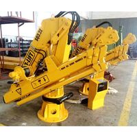 Offshore Lifting Folding Loading Offshore Pedestal Cranes for Sale