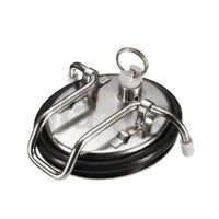 Stainless Steel 304 Beer Brewing Cornelius Ball Lock Barrel with Pressure Relief Valve, Barrel Safety Valve