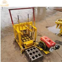 Electric Manual Concrete Hollow Block Cement Hollow Block Machine For Sale in Cebu