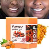 Private label natural organic facial skin whitening savon de visage handmade bath soap bar ginger turmeric turmeric soap