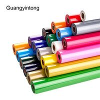 Guangyintong Hot Press Transfer Vinyl Pu Flex Htv Vinyl Transfer Film Vinilo Textil Htv Heat Transfer Vinyl Cloth