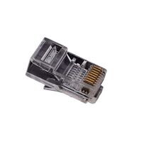 Simple Ethernet Connector Rj45 8p8c Network Cable Connector Male Outline Connector