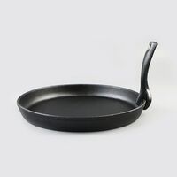 China factory hot selling steak bbq non stick cast iron round sizzler piate qloztg9