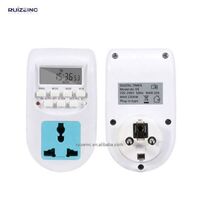 Digital Timer 220VAC Digital Timer 10A Programmable Digital Timer EU Plug AL-06 Universal Plug