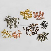 Single headed double headed multicolor metal rivets for clipboard clips