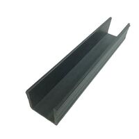 Plastic Extrusion U-Slot PVC Strip Profile