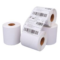 Bulk Shipping Labels Waterproof Blank Self Adhesive Paper Roll