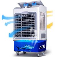 Industrial noiseless automatic evaporative air cooler for cooling ventilation china air cooling fan