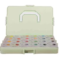 Wintree Gouache Pigment Jelly Set Portable Rich Color and Washable OEM Pigment Non-toxic Kids 24 Colors 30ml 25*13*3cm
