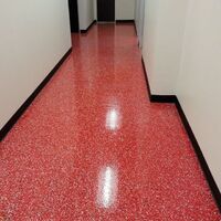 Concrete garage floor epoxy