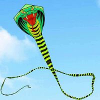 Free Shipping High Quality 15m Orochi Kite Cobra Kite With Handle Cord Outdoor Toys Adult Bird Kite Eagle Animal Bee