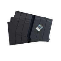 PP Side Loading 9 Pockets 36 Pockets Collectible Card Pages Black Album Cover