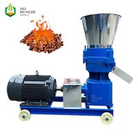 Small machines for the manufacture of hardwood pellet mills for fuel burning processing machinery