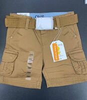 Kids Fashion Stocklot Clothing High Quality Cargo Bermuda Shorts Boys Belt