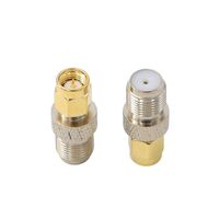 F female jack to SMA male plug Straight to RF Coaxial Adapter