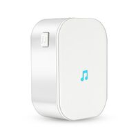 Home Wireless 55 Ringtones 5 Adjustable Volume LED Ring Join Doorbell
