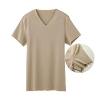 Patented Technology High Quality Men's Cotton Polyester T-Shirt
