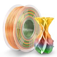 Hot Selling Silk PLA Rainbow 3d Printer Filament 1.75mm 1kg