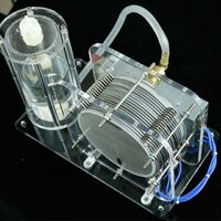 Water Splitting Equipment Mini Portable Water Electrolyzer Oxygen Hydrogen Generator Price