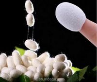 Skin care silkworm cocoon shredded cocoon