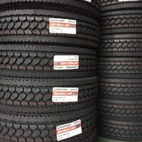 High-quality durable tires for trucks and semi-trailers