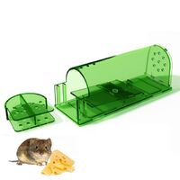 Portable Mousetrap Box Intelligent Live Mousetrap Humanized Plastic Mousetrap