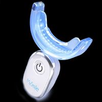 2022 New Design Home Rechargeable Wireless Teeth Whitening LED Light Teeth Whitening Equipment Private Logo