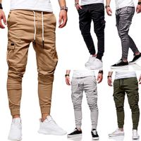 Customized Men's Sports Running Pocket Sports Football Football Pants Training Sports Elastic Workwear Jogging Fitness Pants