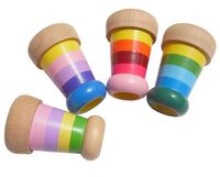 Colorful and fun kids high quality wooden mini kaleidoscope